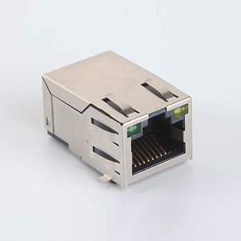 RJ45 Serial Connector,receptacle, 1x1