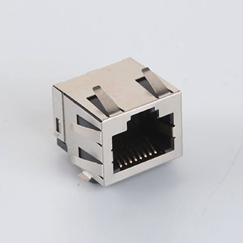 RJ45 Serial Connector,receptacle, 1x1