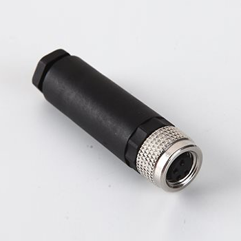 M8 Serial Connector ST,W/Hood-Female